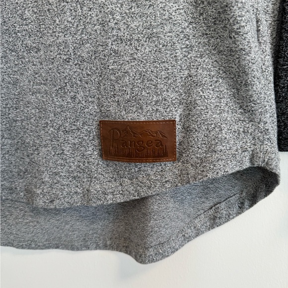 Pangea Gray Long Sleeve Shirt Size L - Picture 2 of 6